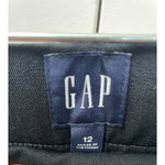Women GAP NWT Black Stretch Fitted Pants Size 12