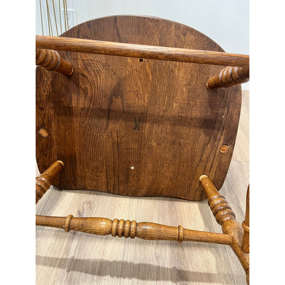 Vintage Hand Made Solid Wood Nursery Sitting Room Rocking Chair