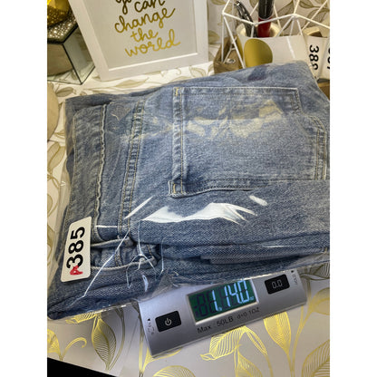 Old Navy Woman Retro Y2K Style Extra High Rise Wide Leg Cuffed Drapey Denim Size 10