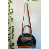 Vintage Carpezio 

Genuine Leather Black & Brown Woman’s Purse