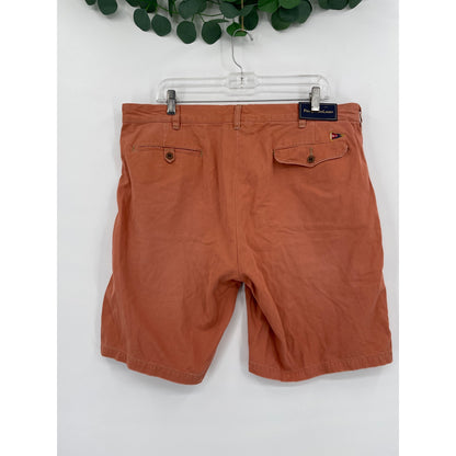 NWT Polo Ralph Lauren Burnt Orange Mens Bermuda Chino Flag Cotton Shorts 38