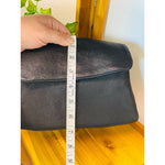 Graham and Spencer Genuine Leather Boho Chic Envelope Clutch Purse with Magnet Closure