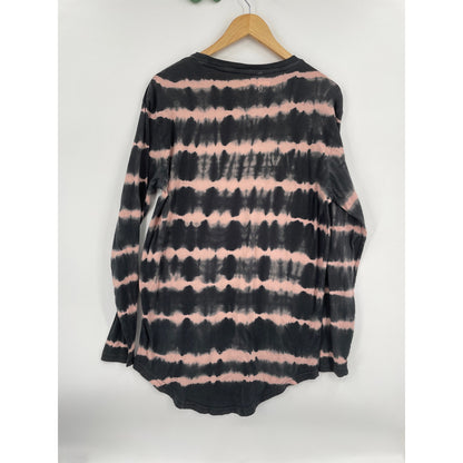 Y&R Young & Reckless Los Angels Tie-Dye Long Sleeve Cotton Med Shirt