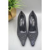 Black Vintage J.Renee Couture Collection Heels + Rhinestones