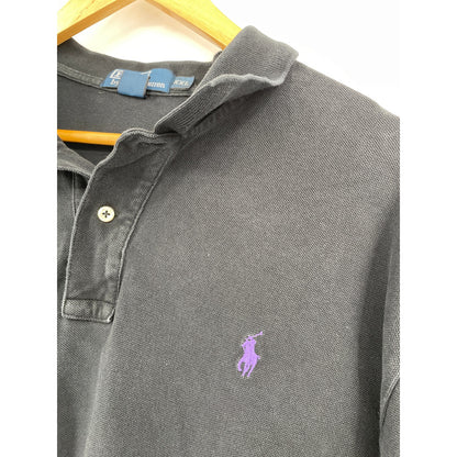Polo by Ralph Lauren Charcoal Black Mens Polo  XXL