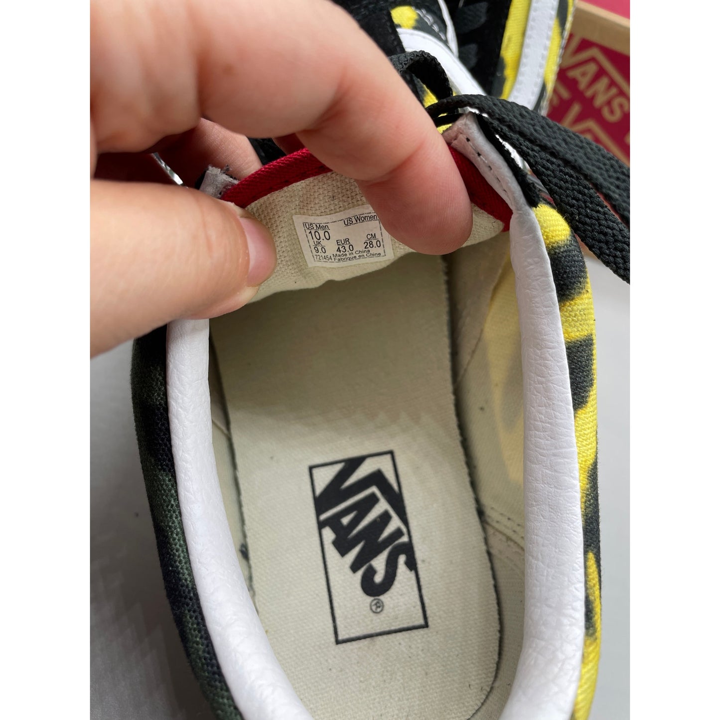 Vans Old Skool Tie Dye Multi Men’s Sneakers Size 10