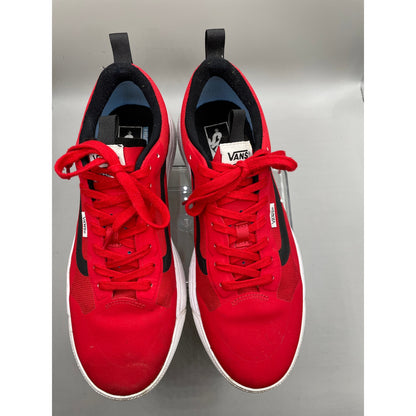 Vans UltraRange Red Mens Lace Up Comfort Sneakers 10