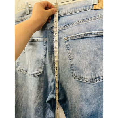 &DENIM Distressed Light Wash Woman Skinny Jeans Size 36