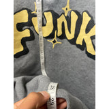 Unisex Pacsun FUNK little africa Grey Sweater W Zipper SZ L