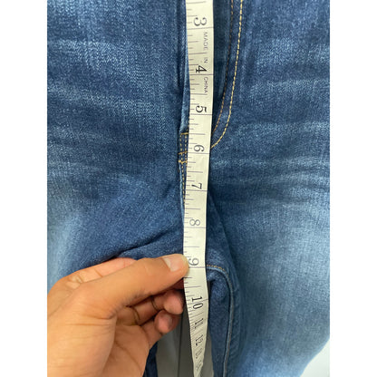 Lucky Brand Lola Woman Dark Denim Straight Ankle Jeans SZ 10