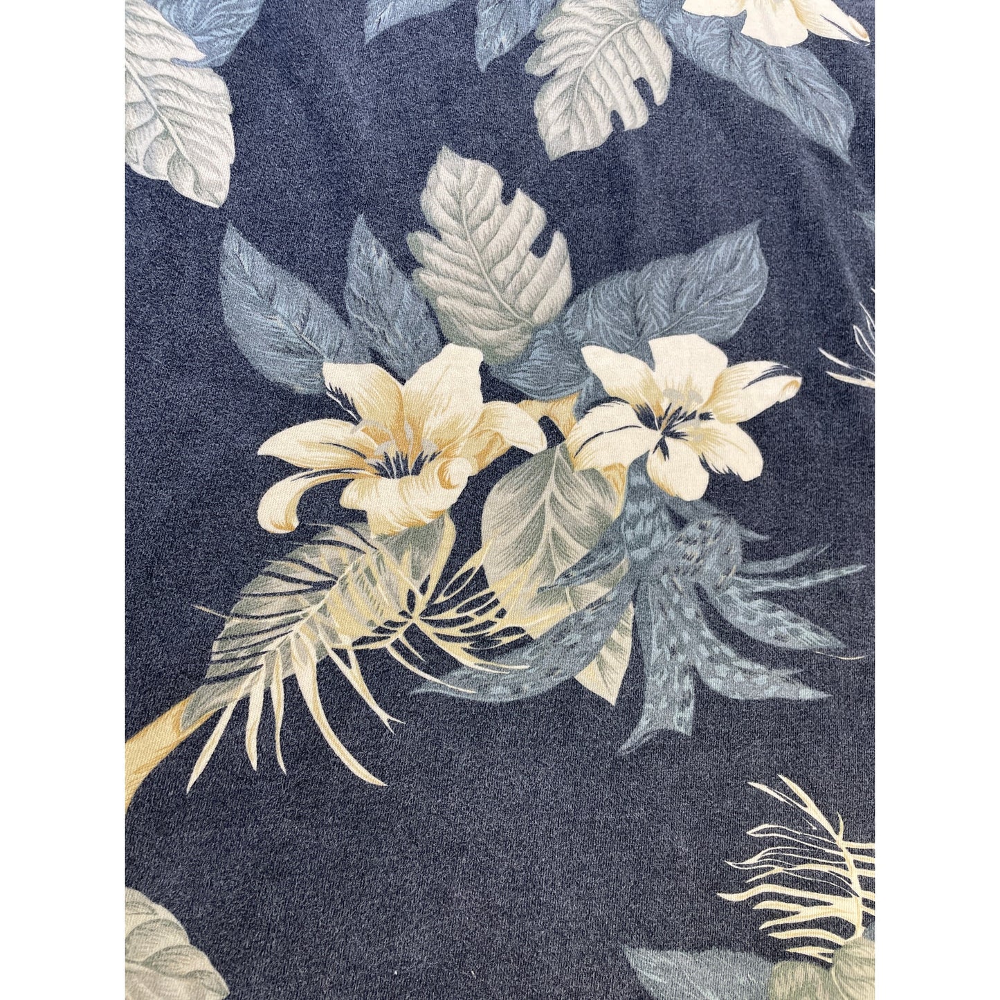 Vintage Men’s Tommy Bahama 100% Cotton Men’s Floral Polo Large