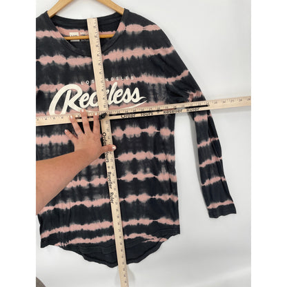 Y&R Young & Reckless Los Angels Tie-Dye Long Sleeve Cotton Med Shirt