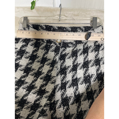 Storets NWT Black & White Houndstooth Wide Leg Womans Pants Size S/M