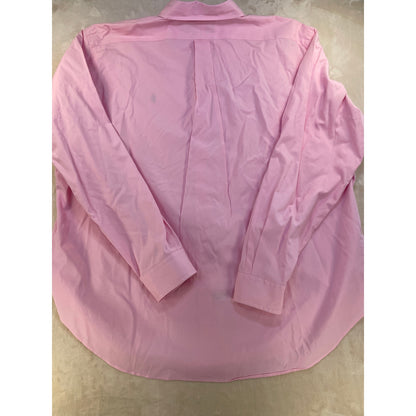 Ralph Lauren Classic Fit Pink Men’s Long Sleeve Button Up Shirt XXL