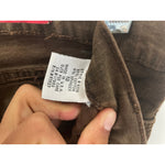 Women’s NYDJ Mom Jeans Brown Tummy Tuck Straight Loose Fit Size 12