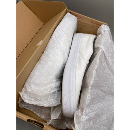 Vans Classic White Slip on Men’s Sneakers 10