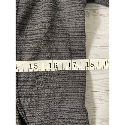 The North Face Fitted Womans Grey Zipper Sweater with Hood Size Med