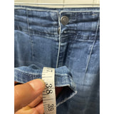 Poured in Blue Womans Denim Jeans Size 10