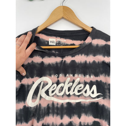 Y&R Young & Reckless Los Angels Tie-Dye Long Sleeve Cotton Med Shirt