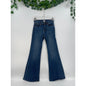 J Crew Womans Denim Flare Jeans Medium Wash Size 24
