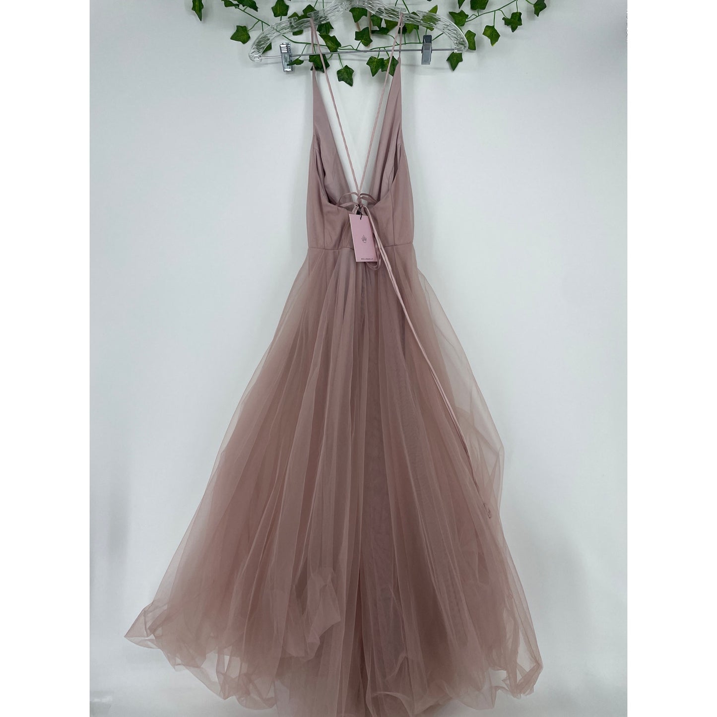 Kiss The Girl Midi Blush Hello Molly Prom Dress NWT XS