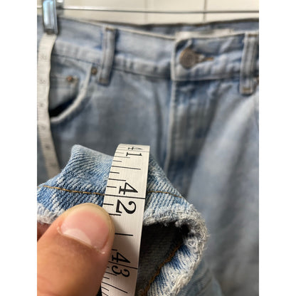 Zara Womans Light Wash Straight Denim Jeans Size 4