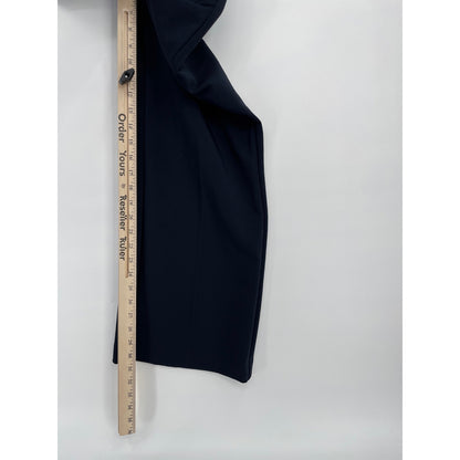 Haver & Blair Navy Blue Wide Leg Trouser Woman Dress Pant Small