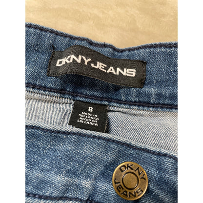 DKNY Womans Denim Bermuda Shorts 8
