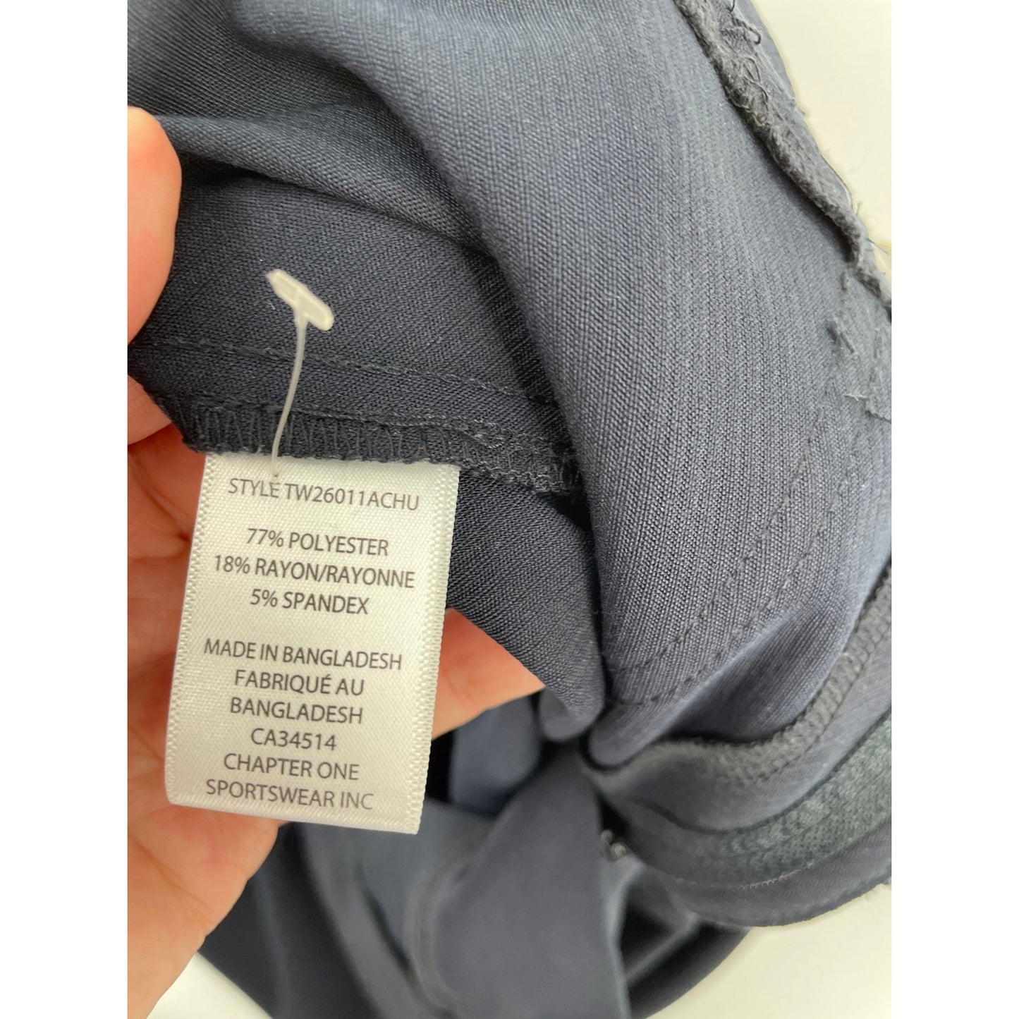 Haver & Blair Navy Blue Wide Leg Trouser Woman Dress Pant Small