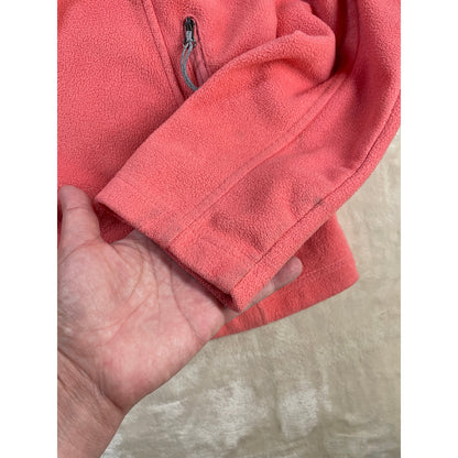 Columbia Woman’s Coral Full-zip Light Weight Warm Fleece Sweater M
