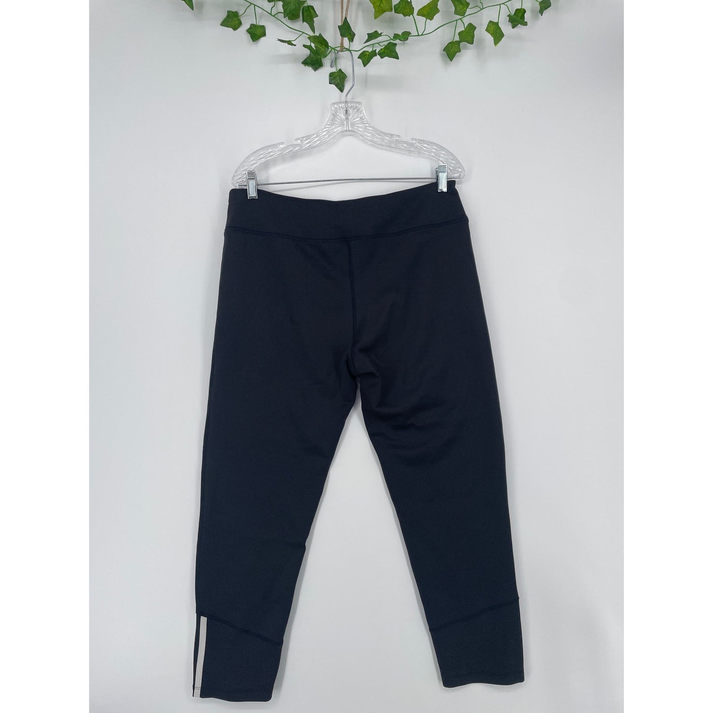 Adidas Womans Gold Black Athletic Leggings XL
