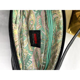 Hobo Vintage Black Patton Leather Boho Interior Lining Woman’s Purse