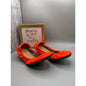 Tieks by Gavrieli Neon Orange Leather Folding Ballet Womans Flats 10