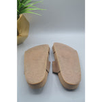 Comfortfusse Tan Leather Woman’s Flat Birkenstock Style Sandals Size 8
