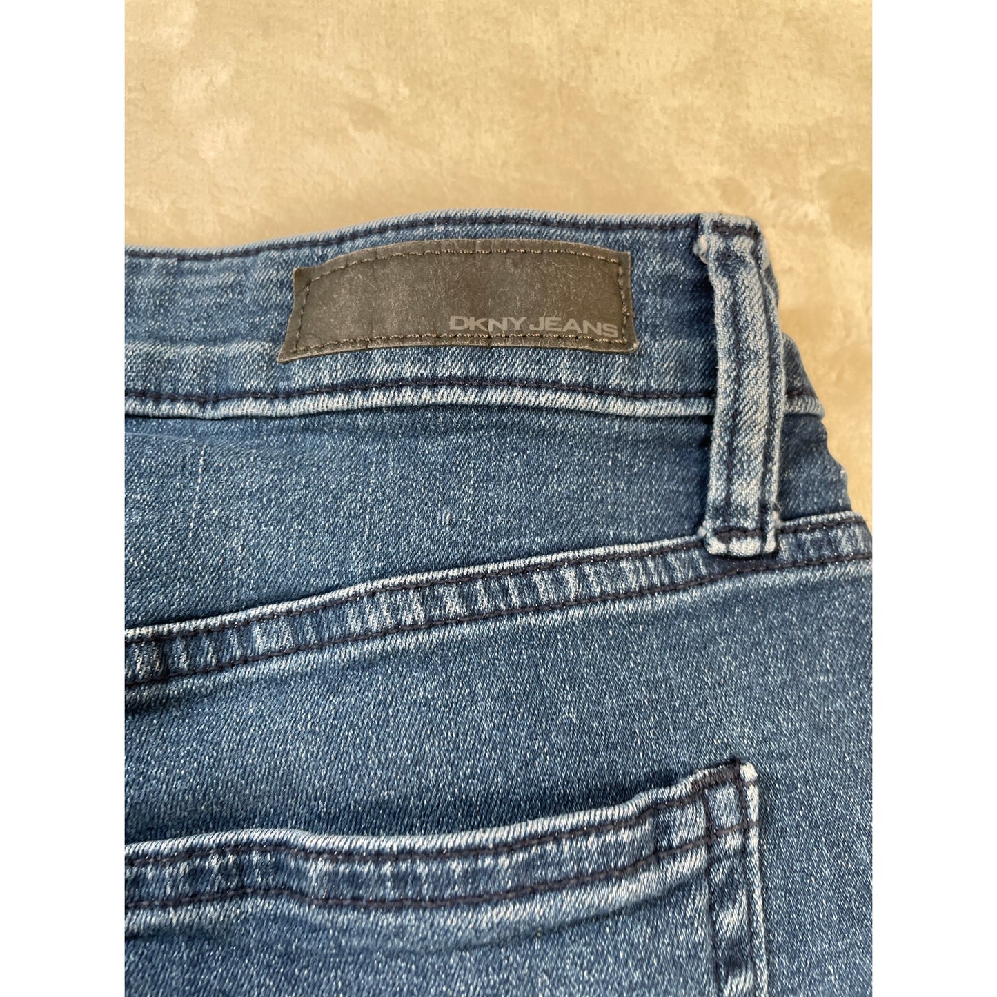 DKNY Womans Denim Bermuda Shorts 8