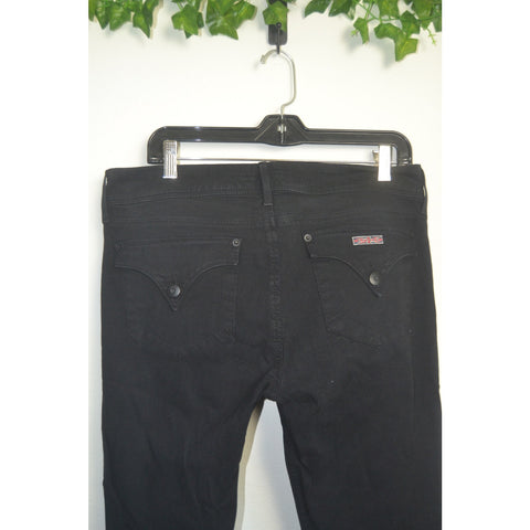 Black Slim Hudson Jeans