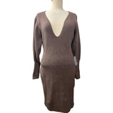 ASTR NWT Brown Womans Sweater Dress Size XL