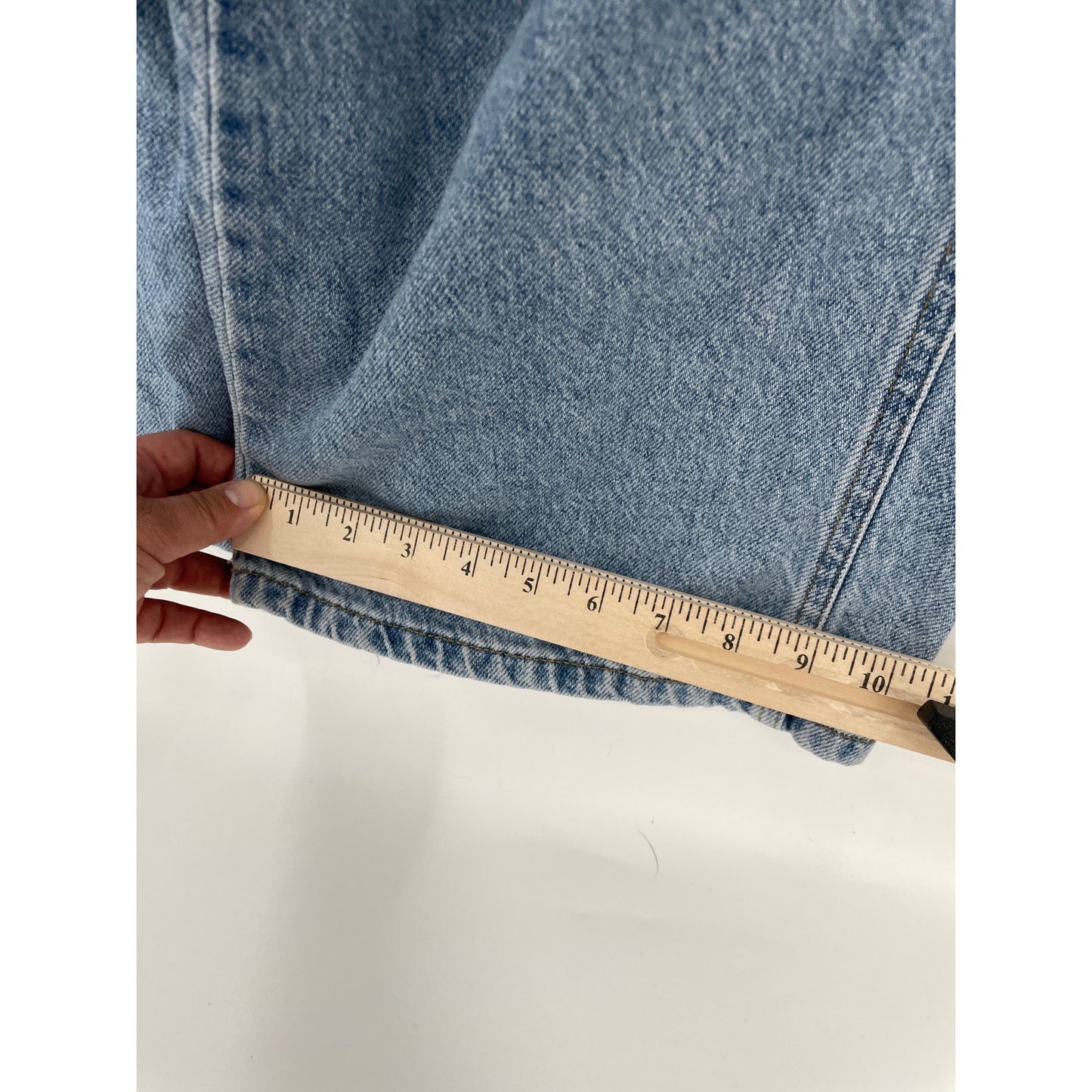 PacSun Low Rise Straight Baggy Distressed Ripped Light Wash Denim Jeans 29