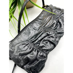 Hobo Vintage Black Patton Leather Boho Interior Lining Woman’s Purse
