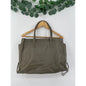 Tory Burch Taupe Tote Bag Side Zipper Pockets & Original Duster Bag *disclaimer
