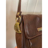 Vintage Capezio Genuine Leather Brown purse/crossbody bag