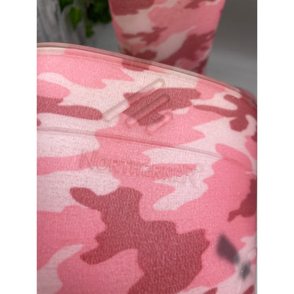 Northerner Pink Camo Little Girls Rain Boots Size 12