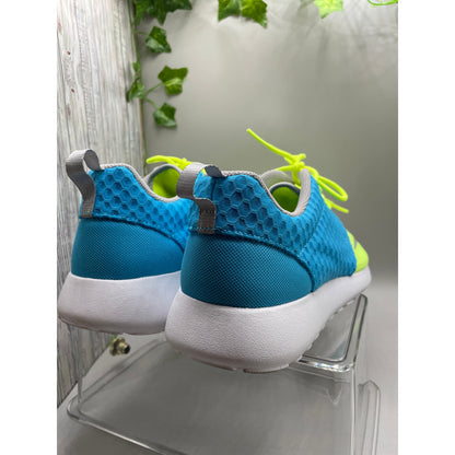Nike Men's Roshe Run One FB Current Blue Lime 10