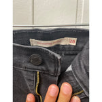 Women’s Levis 311 Shaping Black Skinny Jeans Size 28