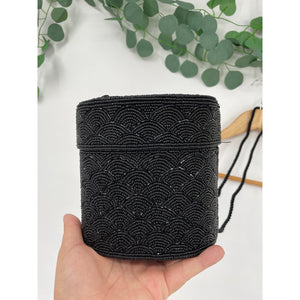 Vintage Inge Christoper Vintage Back Evening Glam Beaded Box Bag