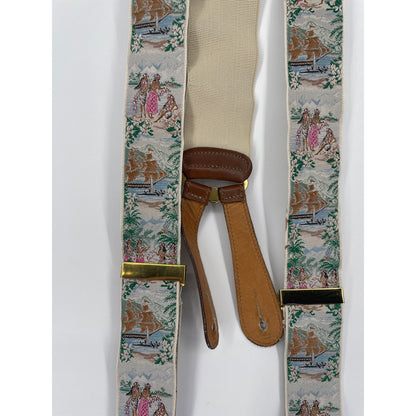 VTG Limited Collectors Edition Mens Hula Girls Trafalgar Silk Brace Suspenders