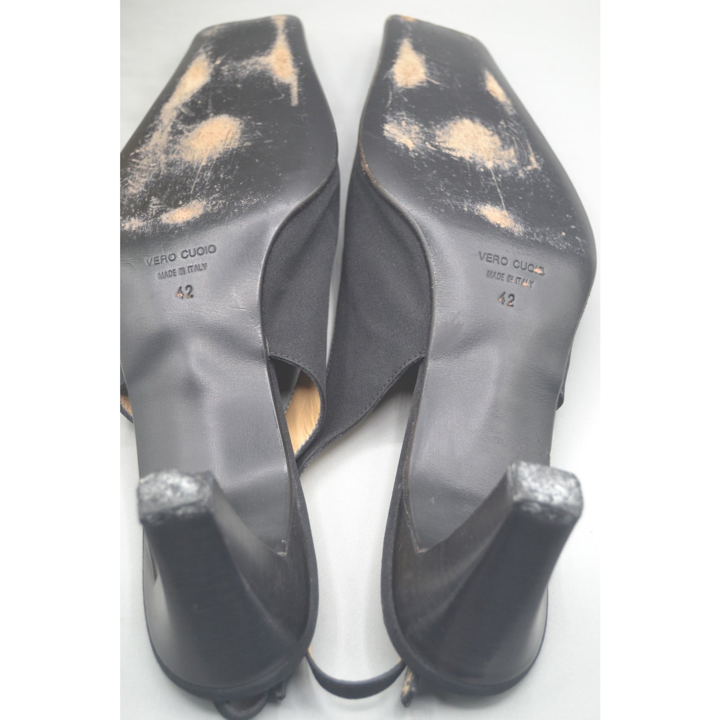 Vintage Black L.K Bennett Heels With Strap Size 11.5