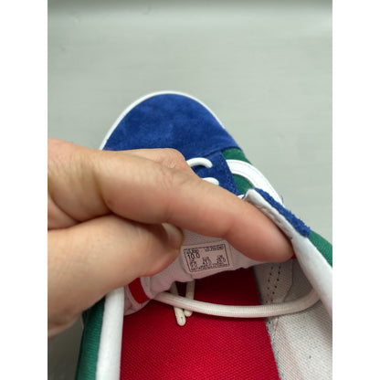 Vans Old Skool Yatch Club Men’s Sneakers Multi Color Blue Green Red Yellow 10