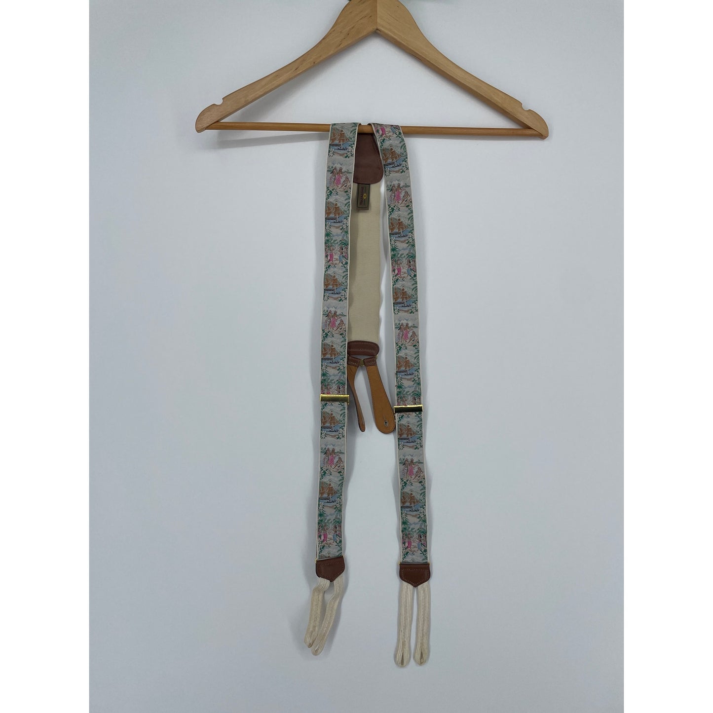 VTG Limited Collectors Edition Mens Hula Girls Trafalgar Silk Brace Suspenders