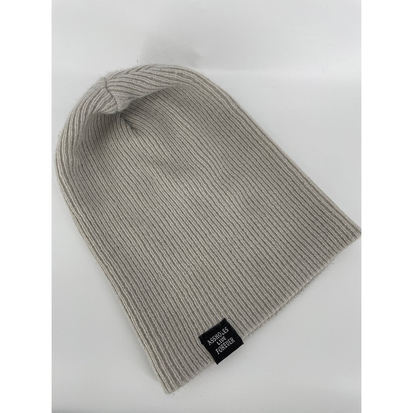 Grey Unisex A**holes live forever beanie